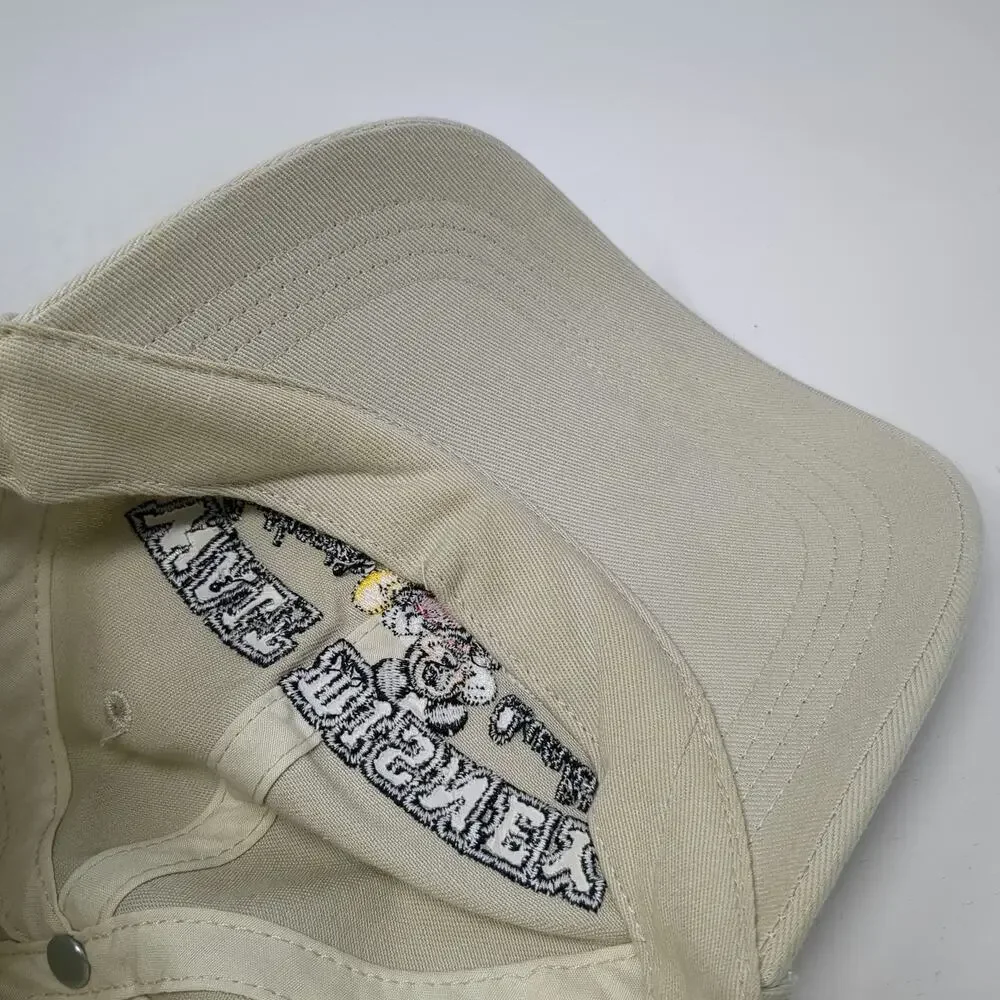 Disney Parks Baseball Cap Beige One Size Mickey Mouse Since 1971 Slideback Hat